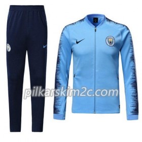 Manchester City Dresy Treningowe Niebieski 2018-2019